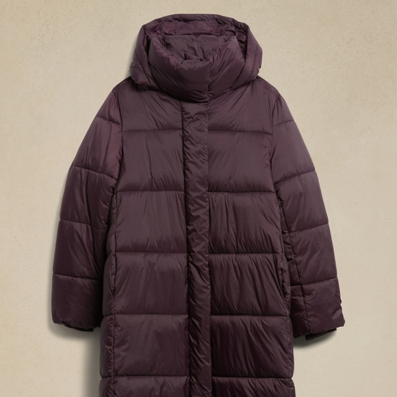 Banana Republic Hooded Puffy Coat - Picture 4 of 5